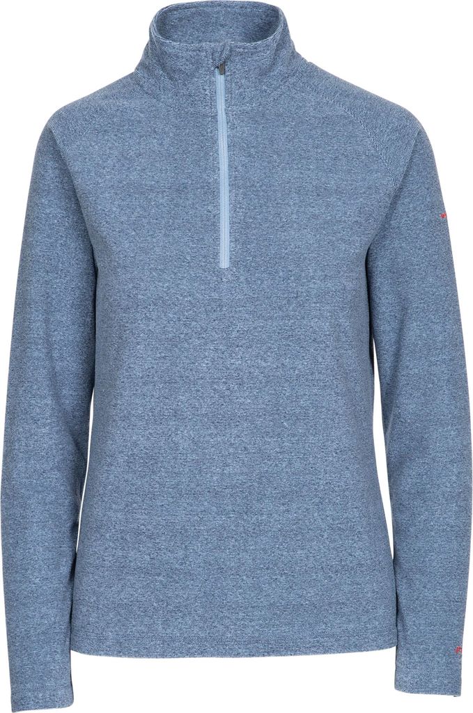 Trespass Damen Fleece-Top Meadows mit Reißverschluss bis zur Brust TP4176 (S) (Marineblau)