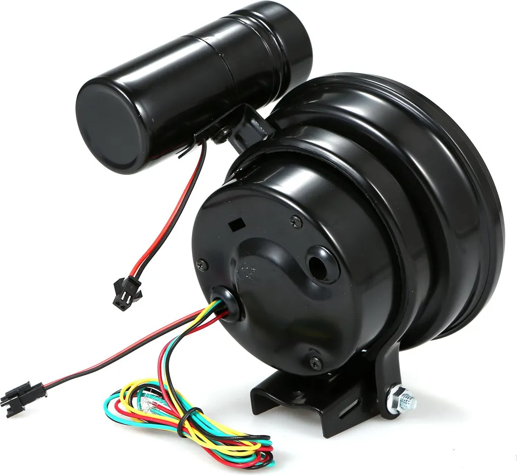 Compte-tours de course 127mm pour circuit avec éclairage réglable 7 tons