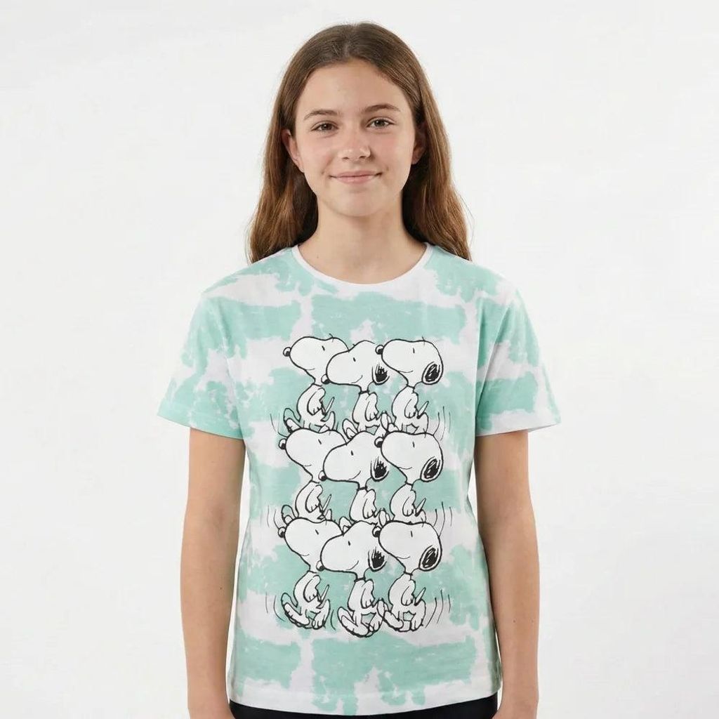 Snoopy Jugend Mädchen T-Shirt – Grün / 140 Produktbild 