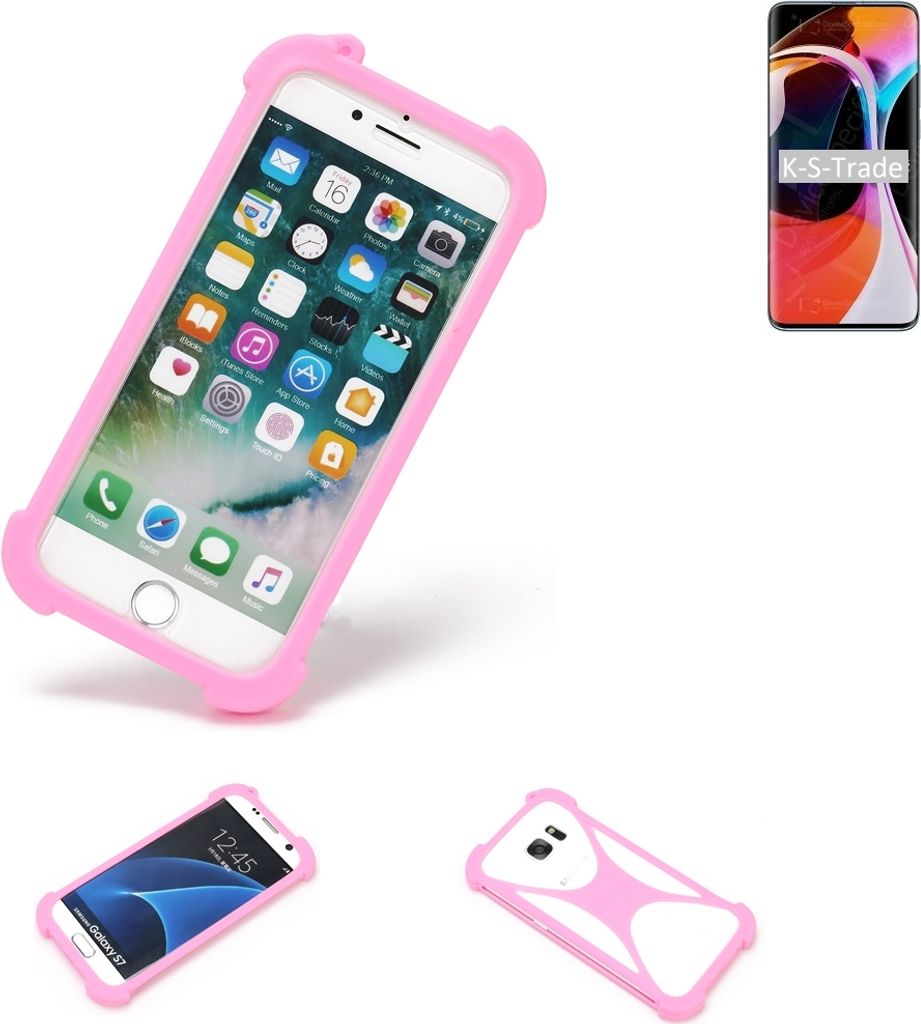 K-S-Trade Handy Hülle kompatibel mit Xiaomi Mi 10 Pro Schutz Hülle Bumper Silikon Schutz Hülle Cover Case Silikoncase Silikonbumper TPU Softcase