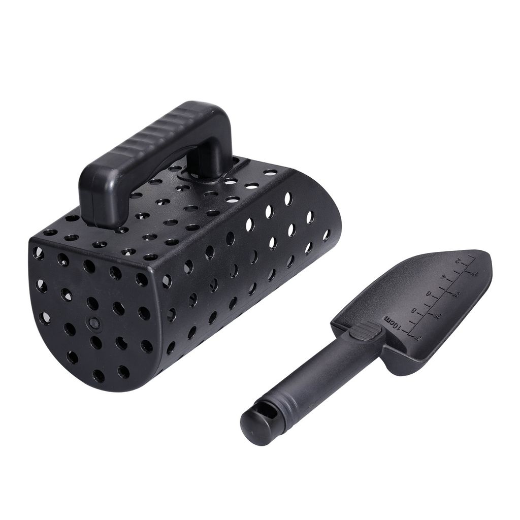 Metalldetektion Sand Schaufel Set Tragbare Ergonomisch Stabile ABS Kunststoff Sand Schaufel und Kelle für Treasure