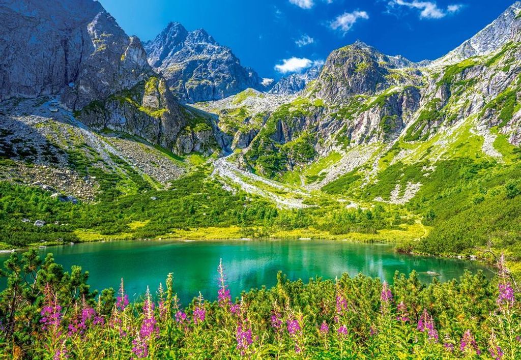 Castorland Puzzle Zelene Pleso Tatras Slowakei - 1000 Teile Puzzle
