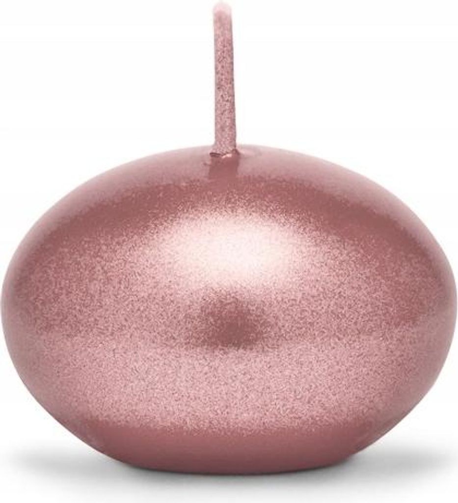 Schwimmkerze, metallic, gold, 4 cm, 1 Stk.