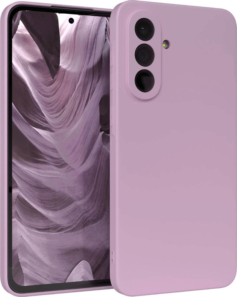 EAZY CASE - TPU Hülle für Samsung Galaxy A36, TPU Case stoßfeste Handyhülle, weiches Cover mit Kameraschutz, Silikonhülle in Lila