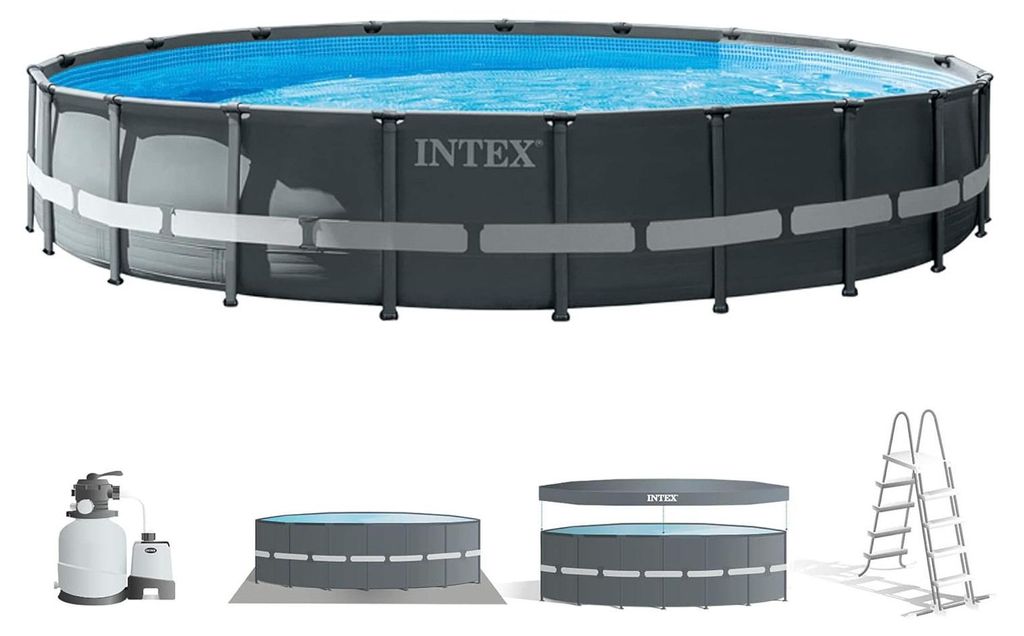 Intex 26334GN, 30079 l, Rámový bazén, Děti a dospělí, Obrázek produktu 