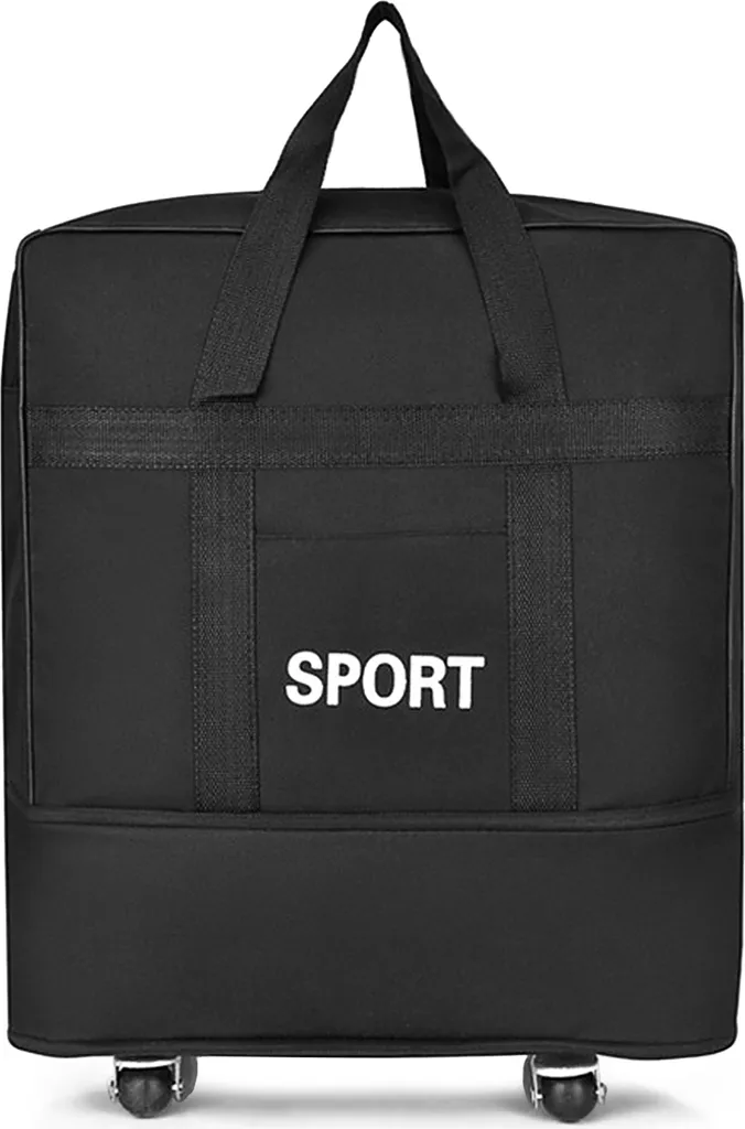Borsa Pieghevole Per Bagagliaio Auto In Poliestere Con Base Rigida - Organizer 2 Scomparti Per Spesa, Giocattoli O Attrezzi - 4