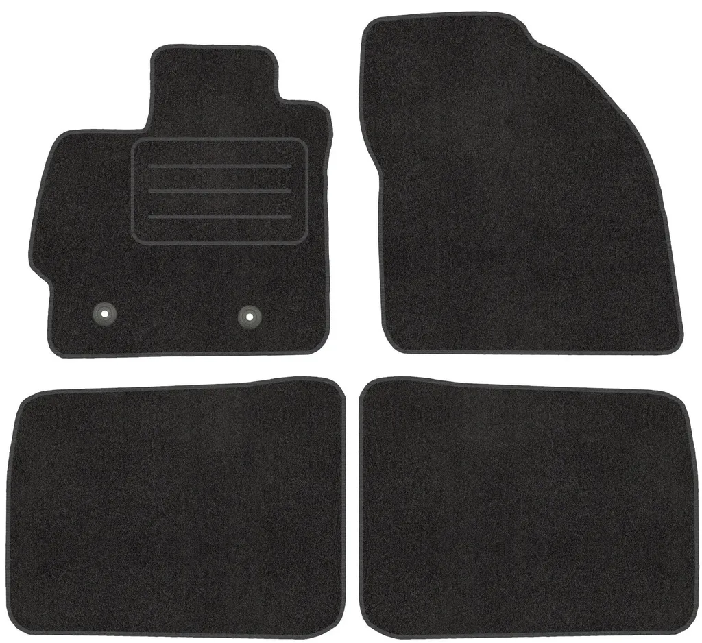 Tappetini anteriori beige per: Toyota Prius III Plus hatchback (2011-2015