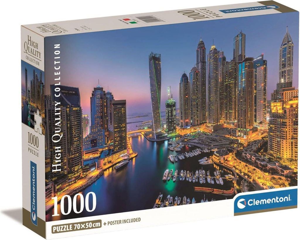 Clementoni High Quality Collection Dubai, 1000 Stück(e), Produktbild 