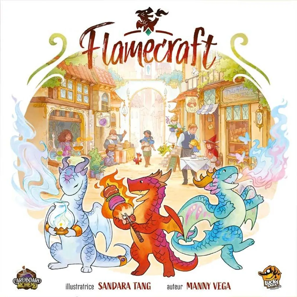 Flamecraft Jeu de société Stratégique Accessible pour 1-5 Joueurs