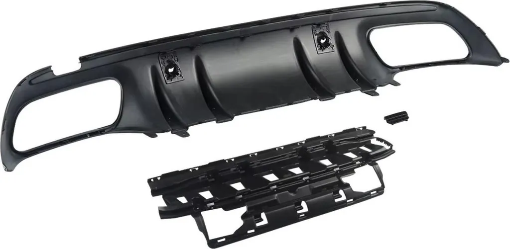 Diffuseur Arrière W205 Look C63 - Solution Style pour Mercedes 15-21 - 2