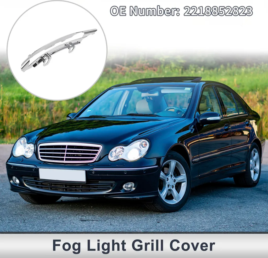 Grille antibrouillard de rechange Mercedes W221 pour contrôle technique