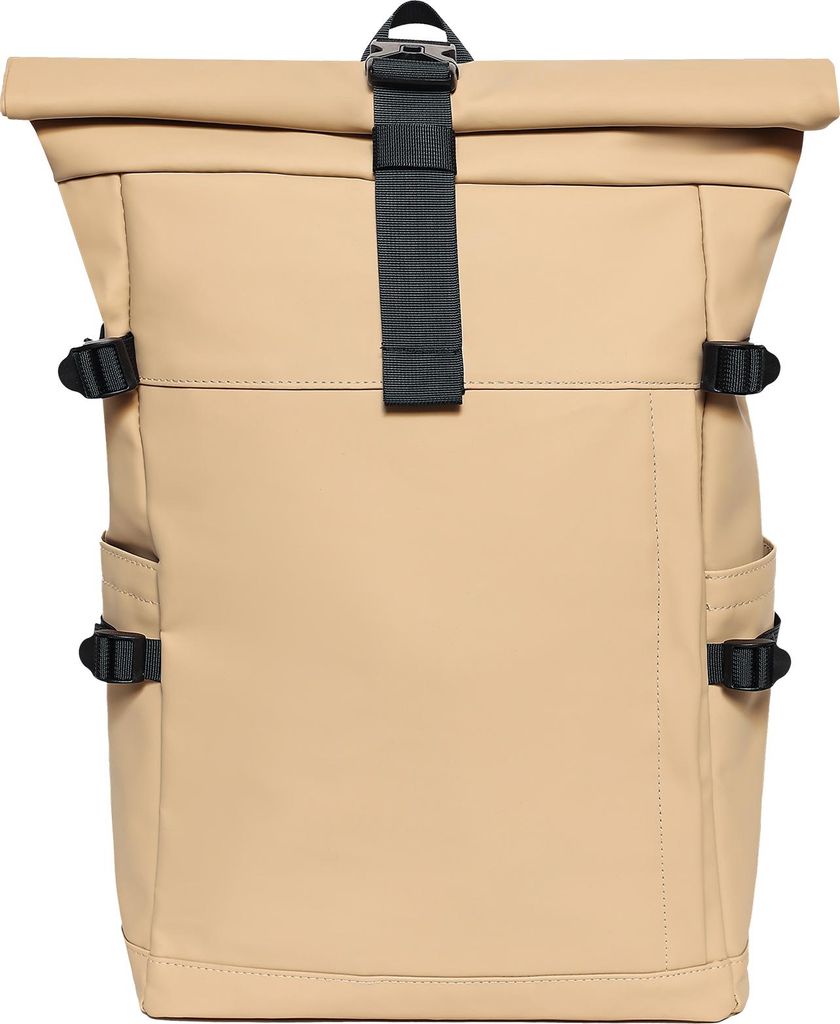 Cityrucksack RollTop Rucksack Freizeitrucksack Herren Damen Wasserabweisend (9058) KHAKI