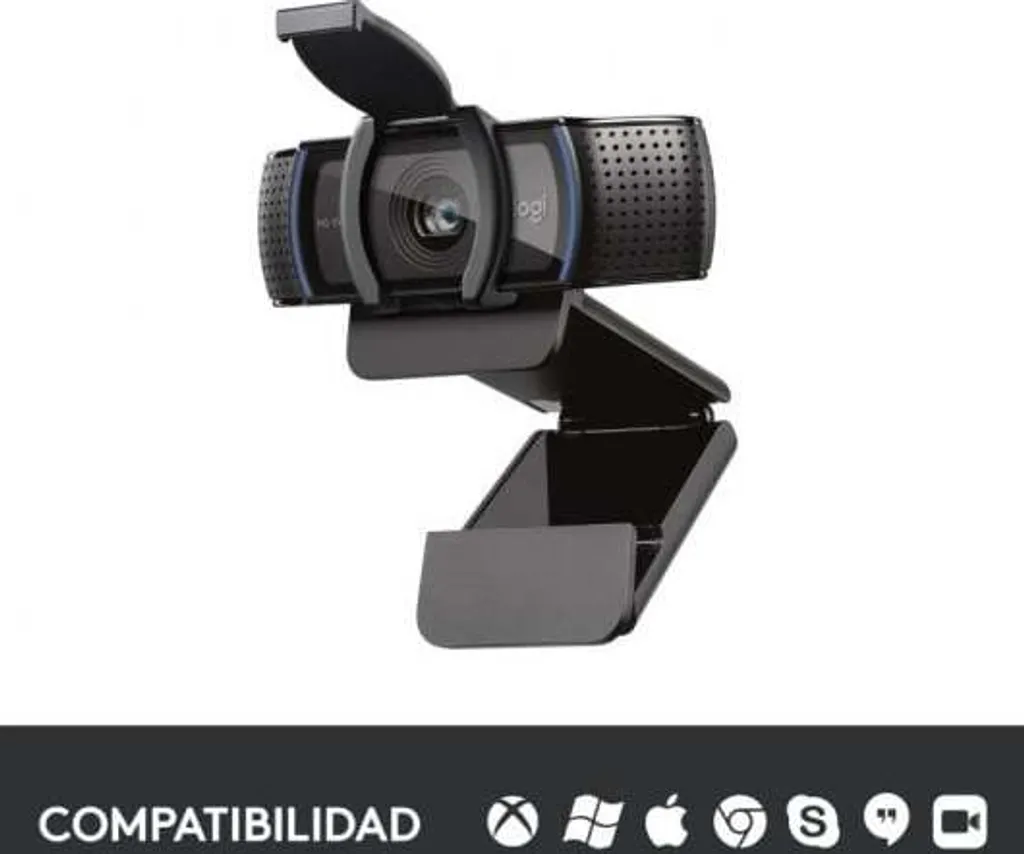 Logitech C920s webcam avec double micro stéréo et lentille en verre - 39