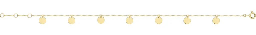 Bracelet Femme Or Jaune Durable TRS27596 - Ne Noircit Pas - 18cm x 7mm