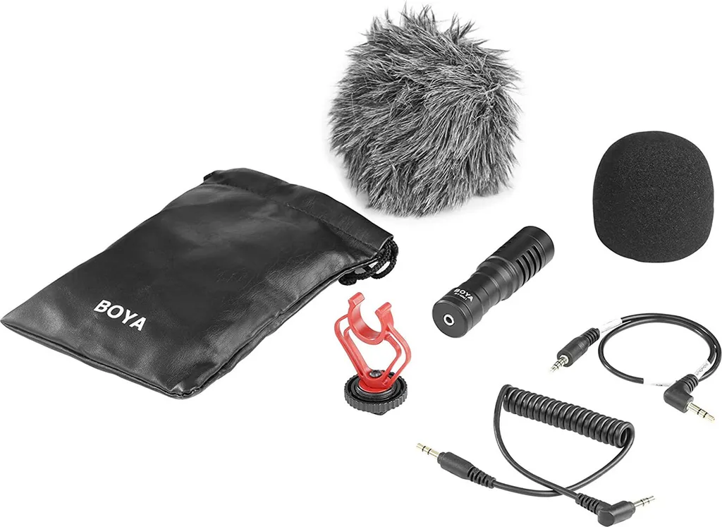 Microphone Cardioïde Externe BY-MM1 BOYA pour Caméra et Téléphone Mobile - 32