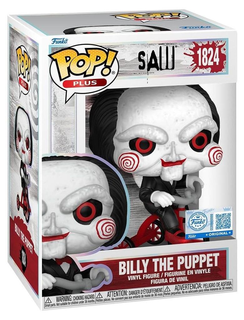 Funko POP Saw Billy on Tricycle Figure – Exclusive Gift Box Produktbild 