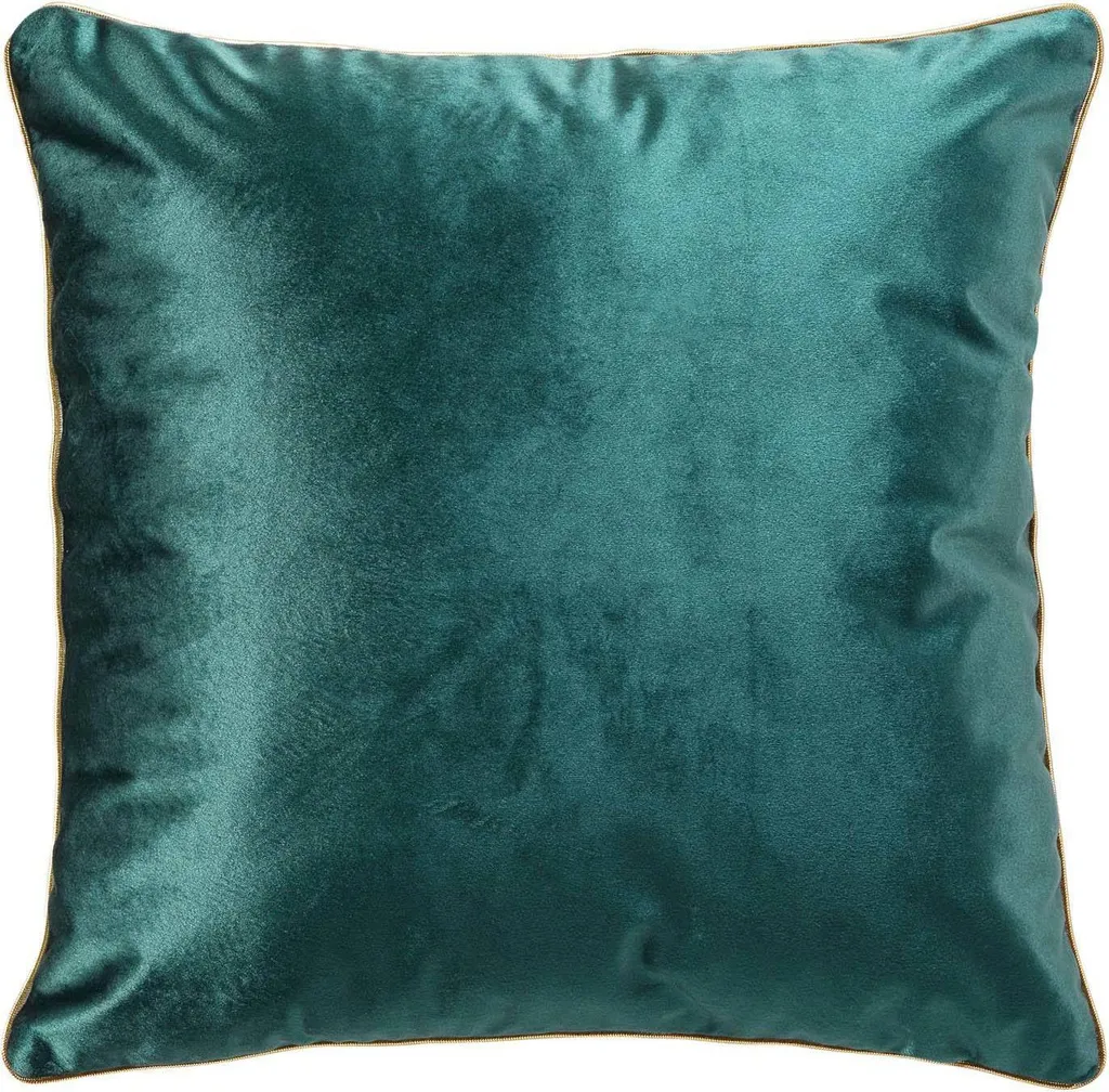 Coussin décoratif brillant NORIA 45 x 45 cm - Housse de confort élégante