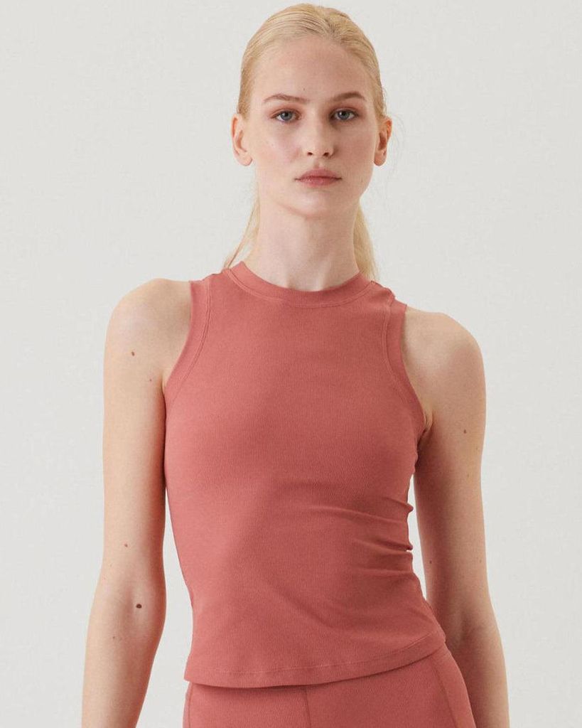Björn Borg - Damen - Borg Rib Tanktop - Rosa - Gr. L