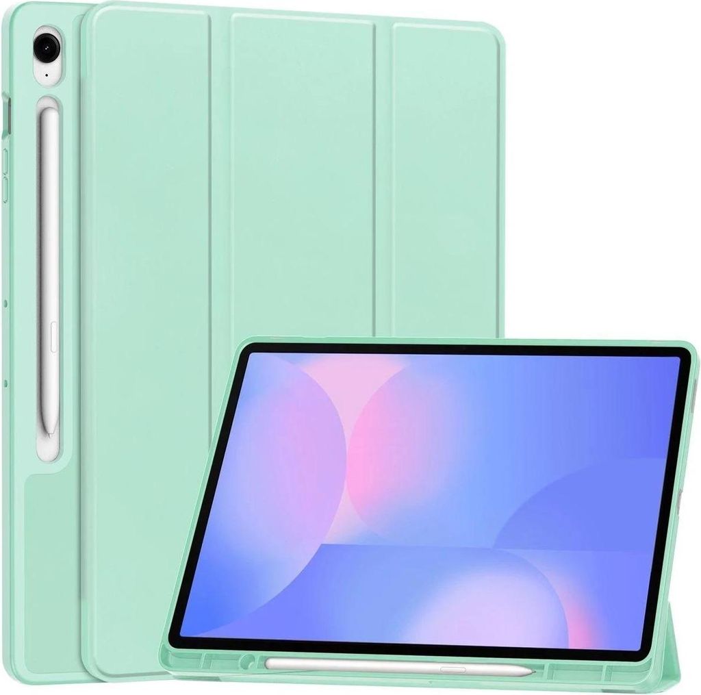 Bizon Case Tab Lizard Samsung Galaxy Tab S10 FE Plus mint
