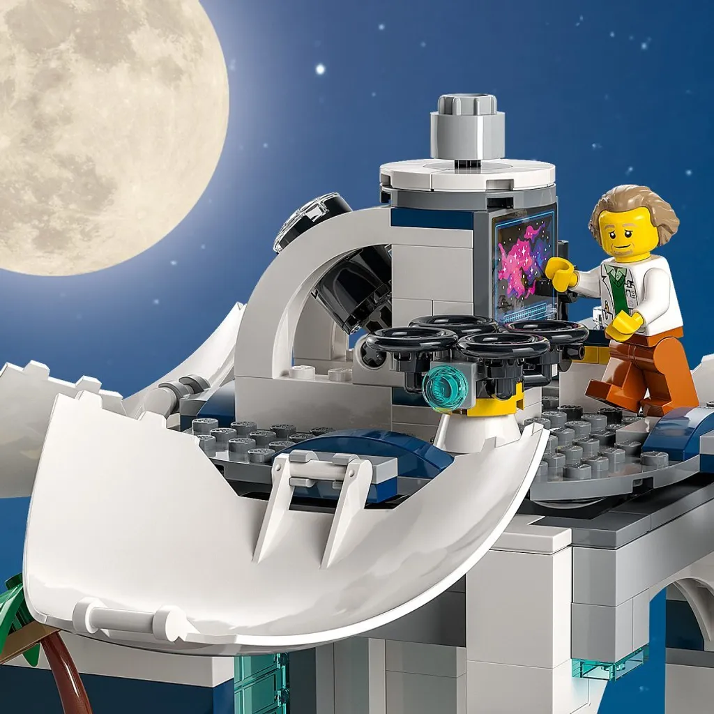 Jeu de construction centre spatial LEGO 60351 avec fusée et figurines - 19