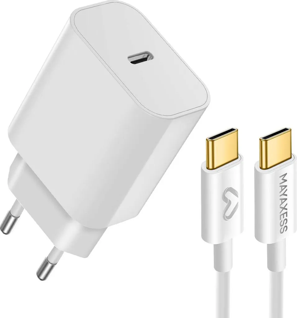 Kit Ricarica Mayaxess 20W per Google Pixel 10 Pro XL - Bianco