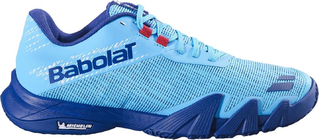 Babolat Jet Viva Padel-Tennis Padelschuhe Sportschuhe hellblau/blau 3A0F25C934-4070, Schuhgröße:40.5 EU