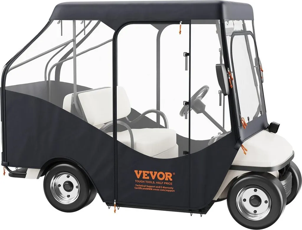 Protection voiturette de golf 4 places robuste avec tissu 420D étanche