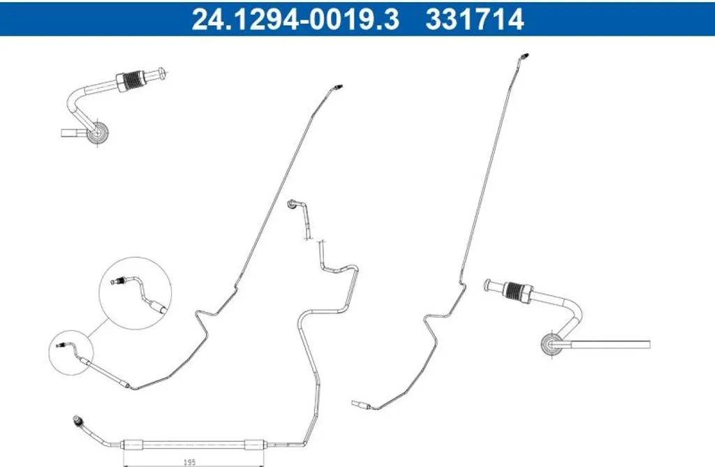 Amortisseur de suspension élastique pour Megane 2 essence et diesel