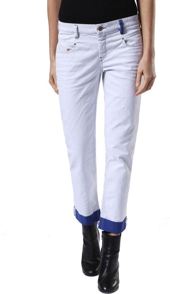 Diesel Belthy-Ankle C1 0682N Damen Jeans Hose Slim Straight