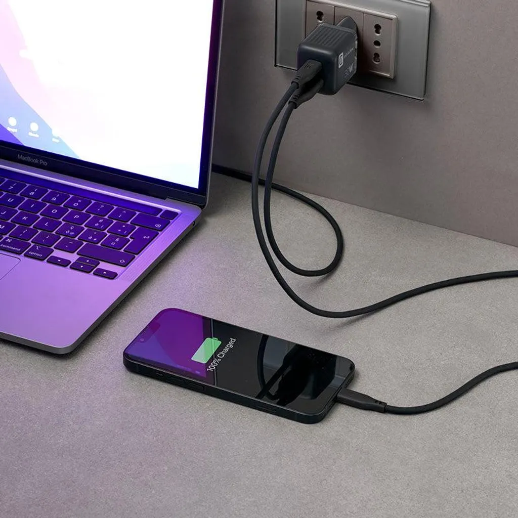 Chargeur Rapide 30W Port USB-C Power Delivery pour iPhone et Android - 11