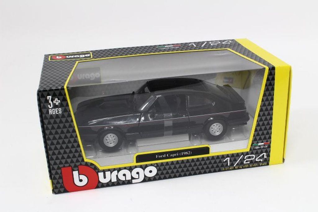 BBU 1:24 Ford Capri 1982 schwarz 21093BK 14316 Produktbild 