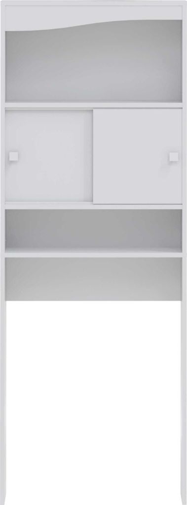 Schrank für Waschmaschine, Trockner oder WC Willa - weiß Produktbild 