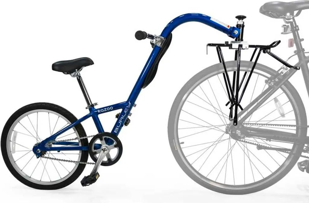 Vélo suiveur Burley Kazoo 1v Az idéal pour randonnée vélo avec enfant