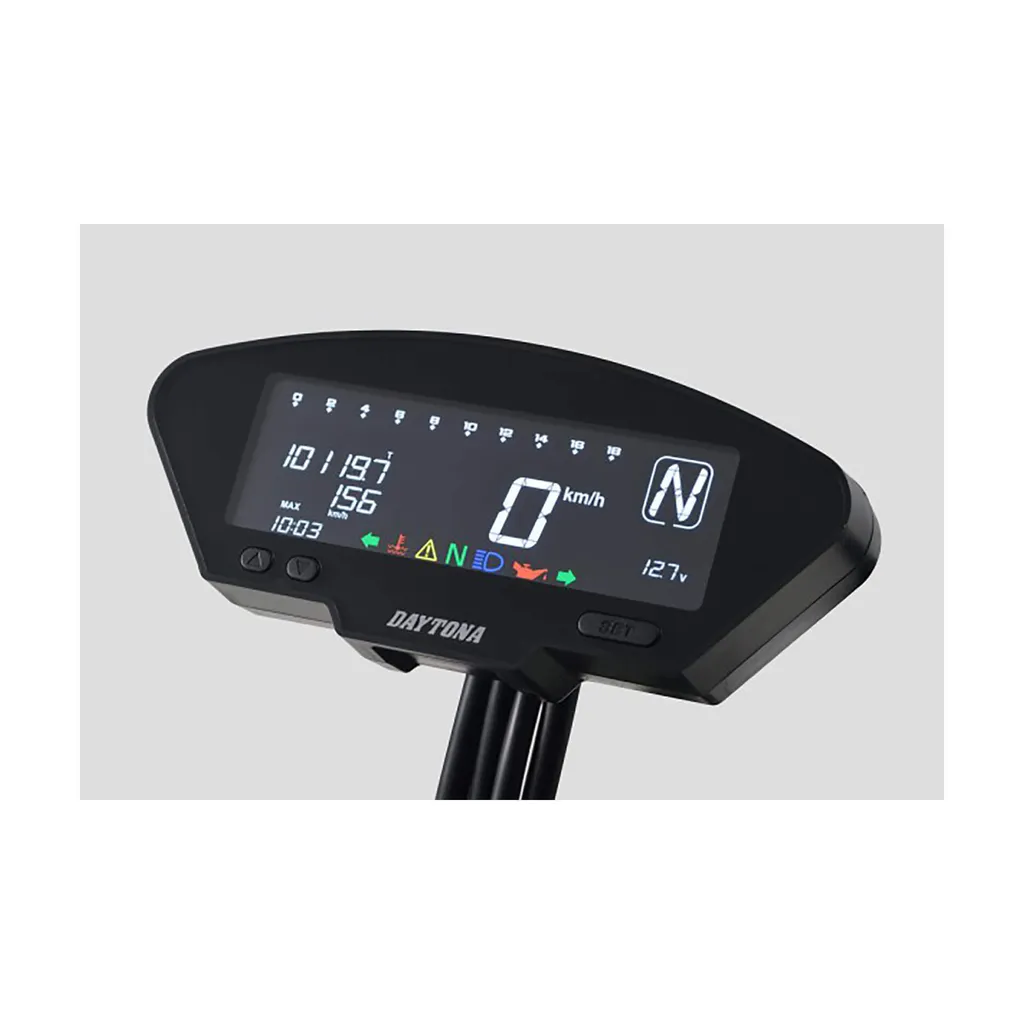 Équipement moto Daytona DEVA01 Cockpit numérique pour voyage et raid