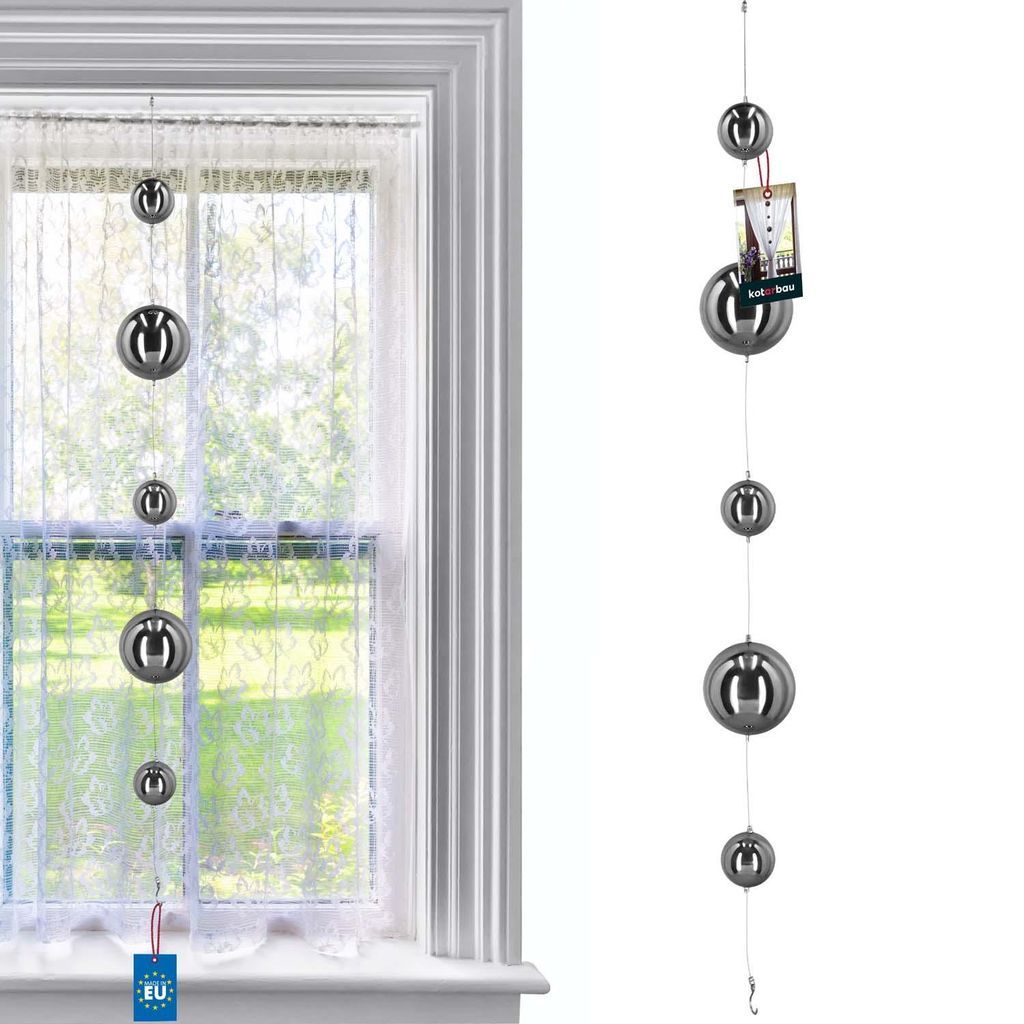 KOTARBAU® Guirlande décorative effet miroir Sphères en Image du produit 