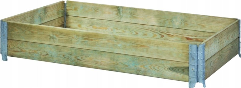 Drevený vyvýšený zeleninový záhon 80x80x20 Obrázok produktu 