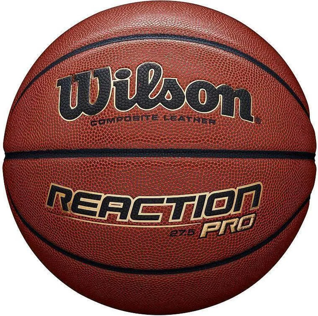 Ballon de Basket Haute Adhérence Wilson Reaction Pro RD2077 Marron