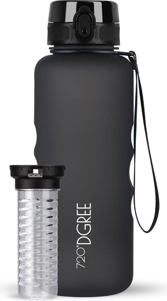 Gourde uberBottle softTouch avec compartiment à fruits, 1 Image du produit 