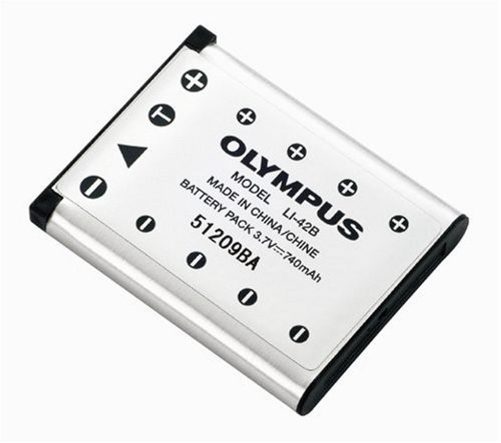 Olympus Li-42B, 740 mAh, 3,7 V, Lithium-Ion (Li-Ion) Produktbild 