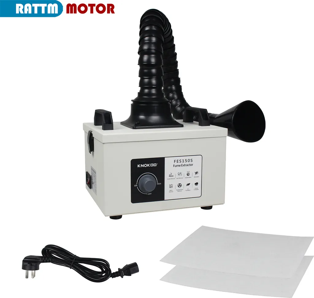 Aspirateur de fumées de brasage laser avec filtration à 3 niveaux H13 - 3
