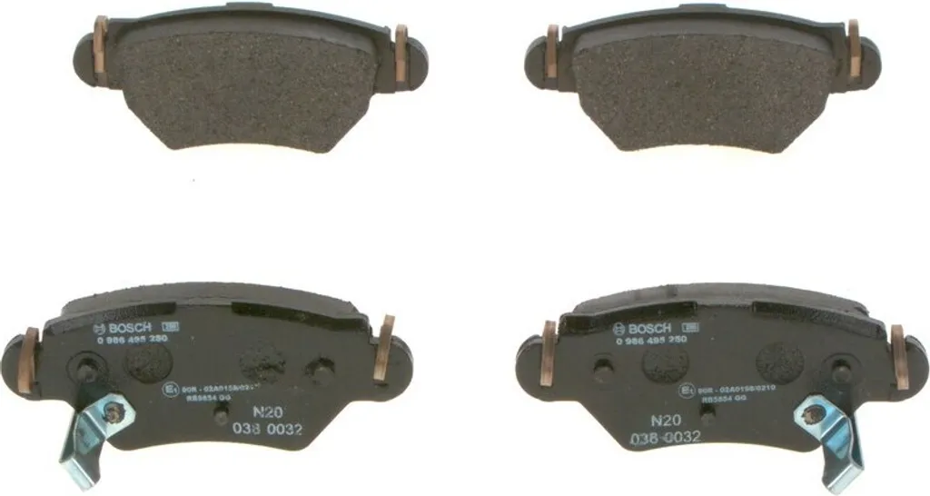 Stop aux Sifflements : Plaquettes de Frein BOSCH 0986495250 pour Opel G/A