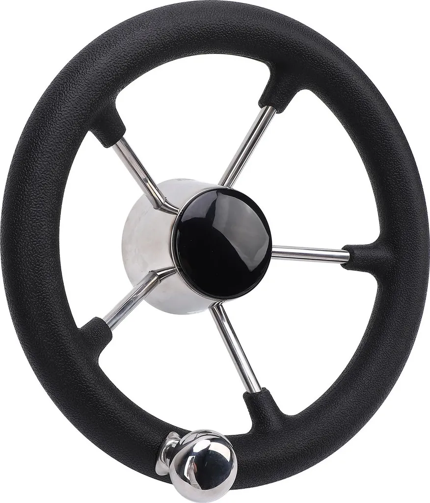 Barre de bateau à 5 branches en inox poli 11" pour console de pilotage - 3