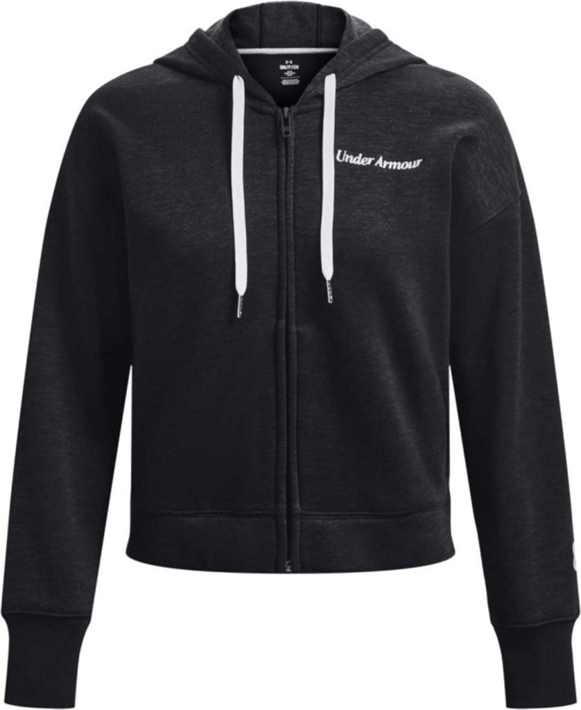 Under Armour Essential Script Fz-Blk Sweatshirt 1374106-001__MD