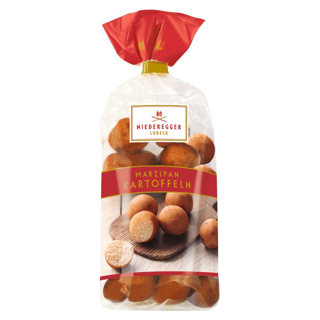 Šťavnaté marcipánové zemiaky Niederegger v praktickom sáčku Obrázok produktu 