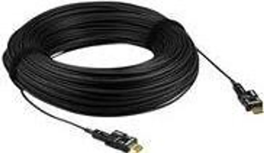 Câble HDMI pour Vidéoconférence et Affichage Dynamique 100m 4K Optique - 4