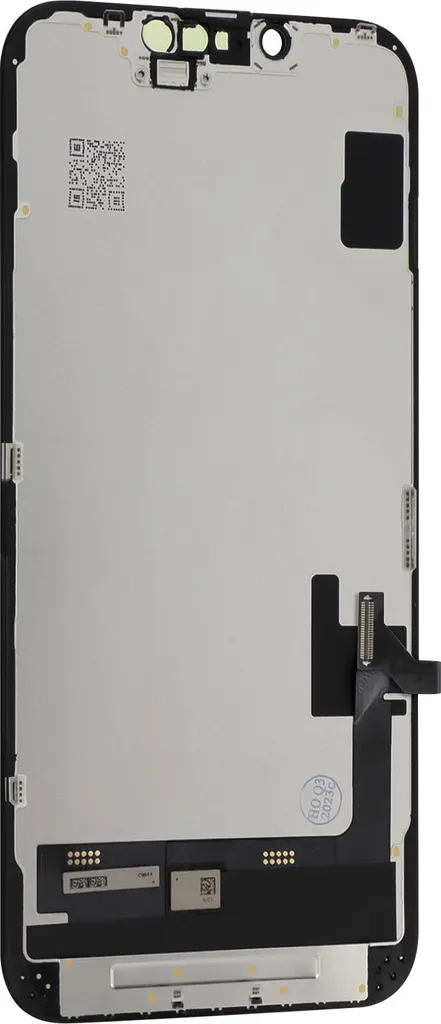 Écran OLED iPhone 14 Noir : Solution Vitre Cassée avec Nappe et Plaque - 2