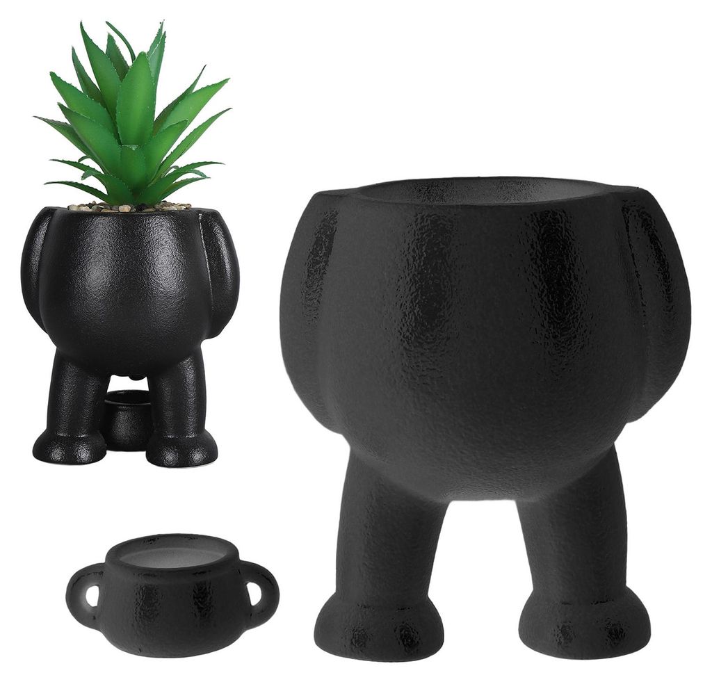 Keramik-Blumentopf-Simulation – Innovative Dekoration mit „kleinem Mann, der pinkelt“ – Sukkulenten-Pflanzgefäß für den Schreibtisch im ...