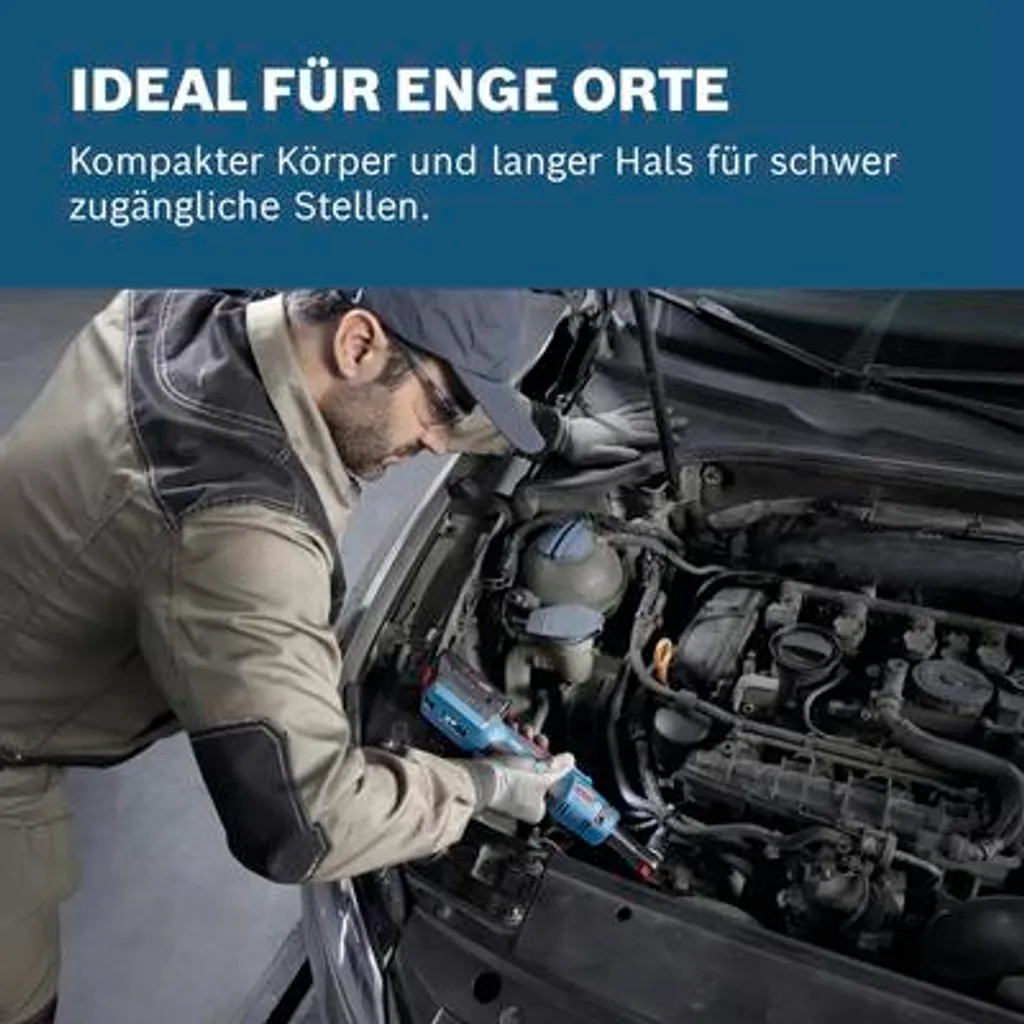 Clé à cliquet GRC 18V-60 compacte avec éclairage LED intégré - 21