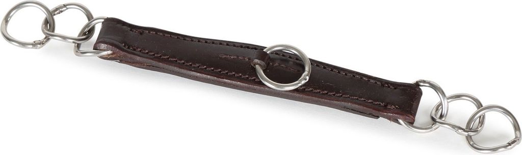 Blenheim - Leder Kinnkette ER186 (Pony) (Braun)