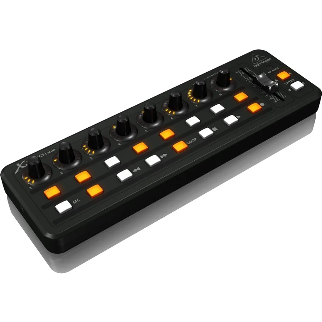Behringer X-TOUCH MINI avec 8 Encodeurs rotatifs et 16 Touches LED - 5